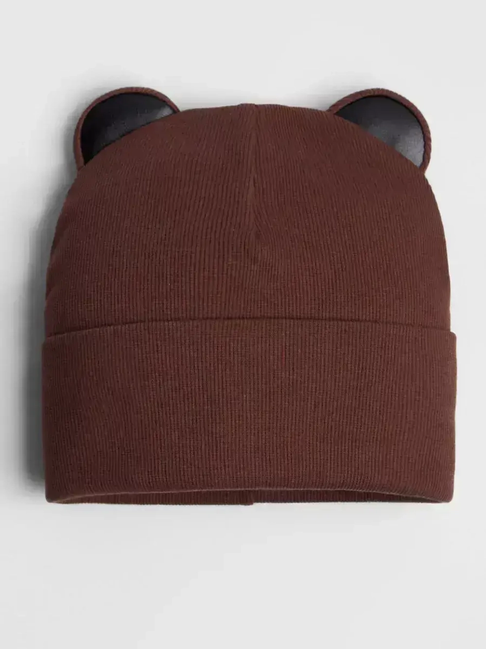 Шапка для мальчика осенняя с ушками