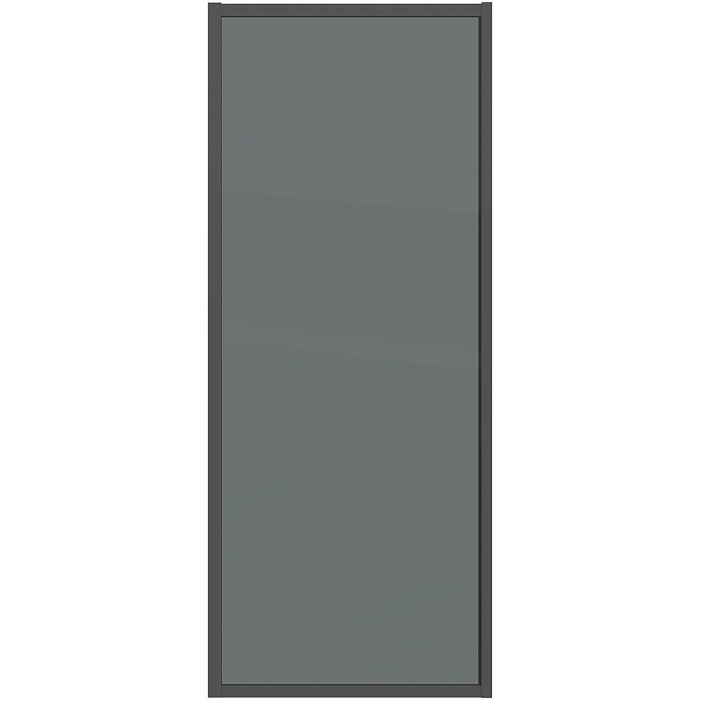 Душевая стенка Grossman Style 70 200.K33.05.70.21.10 профиль Черный матовый стекло тонированное