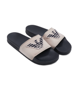 Шлепанцы Emporio Armani - бежевый(XJPM16 XN872)