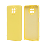 Силиконовый матовый чехол Activ Full Original Design для Xiaomi Redmi Note 9T 5G, желтый