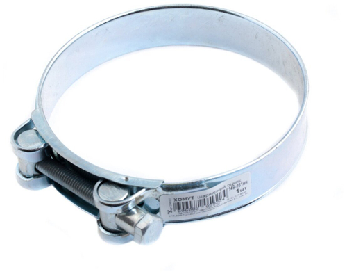 ХОМУТ ШАРНИРНЫЙ СТРОЙБАТ БЕЛЫЙ ЦИНК 149-161ММ