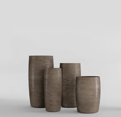 Кашпо, коллекция Concrete (Midnight), форма CIGAR