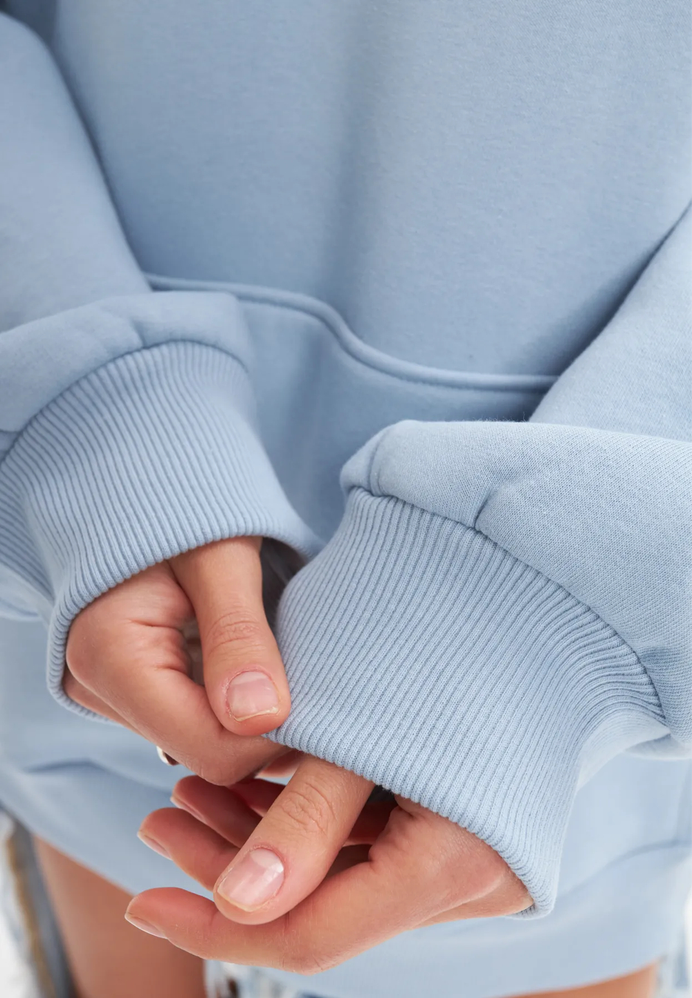 Худи MILLENNIALS LIGHT BLUE