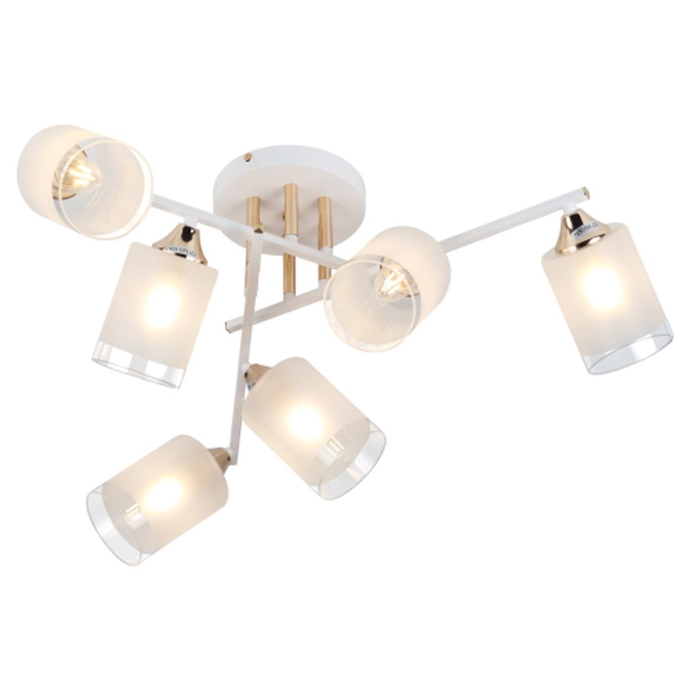 Люстра Rivoli Georgiana 9144-205 6 х Е27 60 Вт модерн