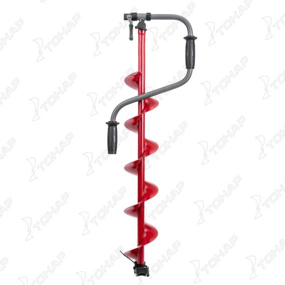 Ледобур BURAN 130R правое вращение, цельнотянутый шнек (LB-130R) Тонар