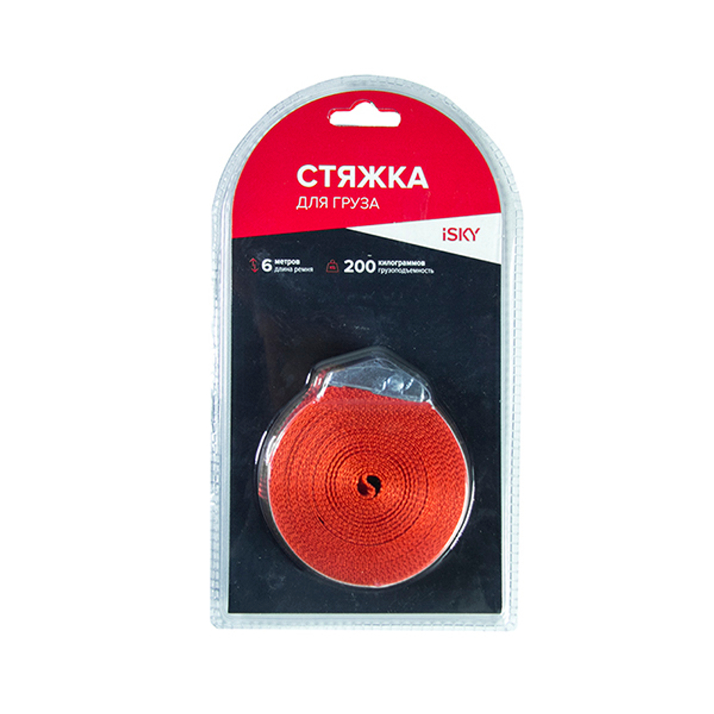 Стяжка iSky, 200 кг, 6 м, 25 мм ICD2625