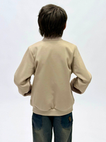 Бомбер трикотажный с начесом для мальчика 9-18 лет Fleur de Vie