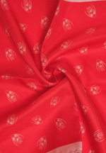 Шелковый платок Qarlygash & Qyzgaldaq RED 36x36