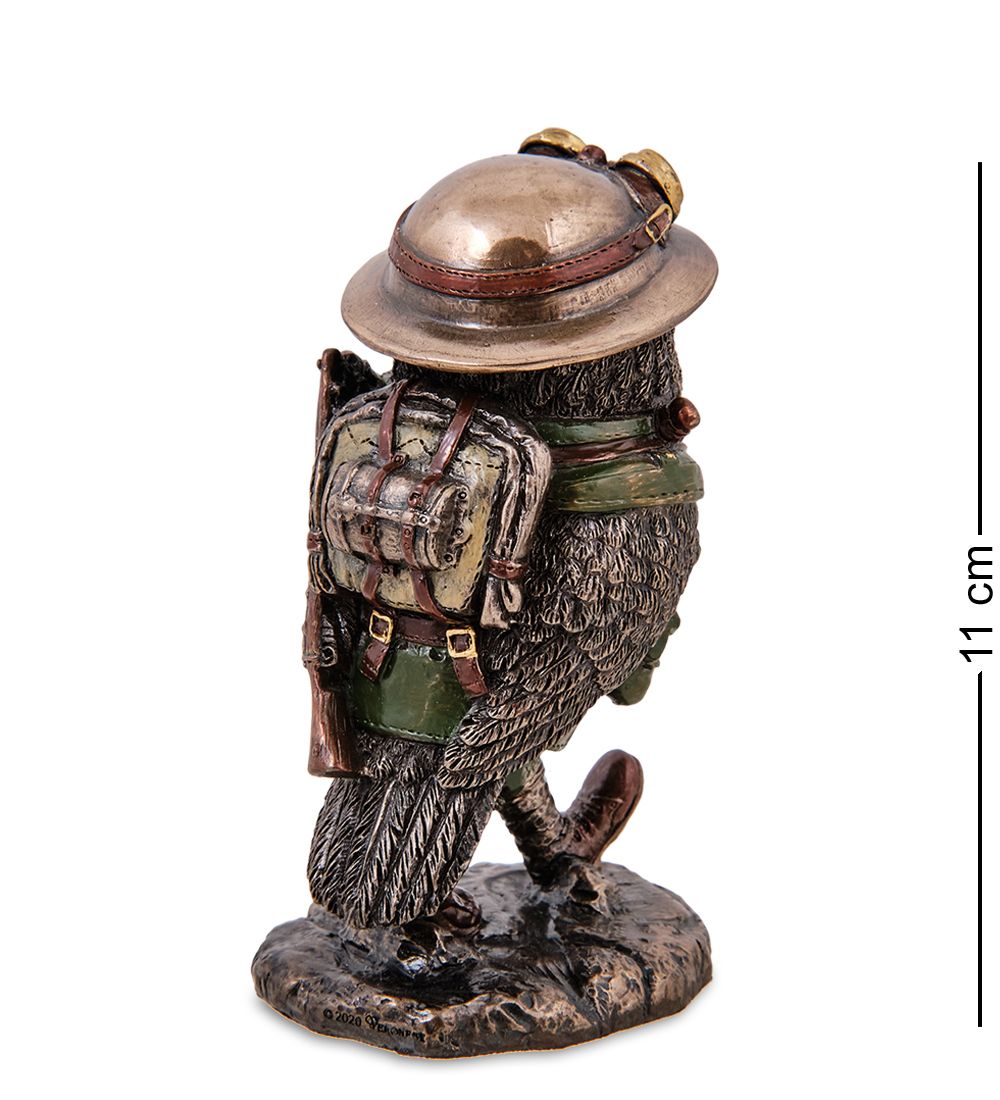 Veronese WS-1248 Статуэтка в стиле Стимпанк «Сова - сержант Оскар»