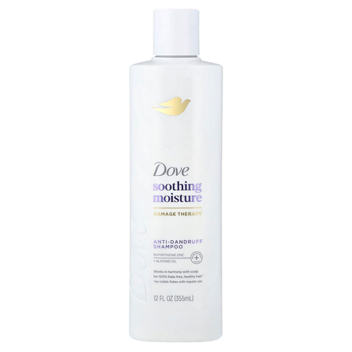 Dove, Шампунь против перхоти, успокаивающее, увлажняющее, 355 мл (12 жидк. Унций)