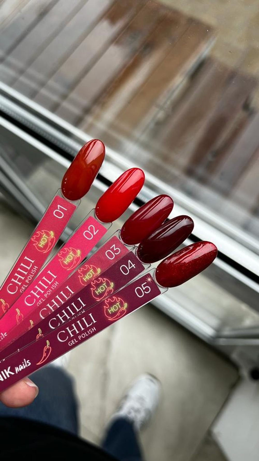 NIK Nails Гель-лак Chili 02, 8 мл