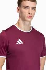 Футболка adidas Entrada 26 - бордовый