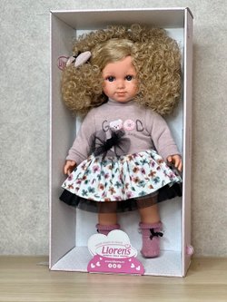 Кукла Llorens мягконабивная 35см Elena (53549)