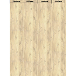 Ламинированная панель ПВХ ВЕК Дуб Флагстафф Песочный 2700х500мм