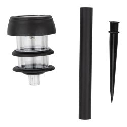 USL-C-095-PT380 HALO Cветильник садовый на солнечной батарее. 1 светодиод. Белый свет. 1xАА Ni-Mh аккумулятор в-к. IP44. TM Uniel