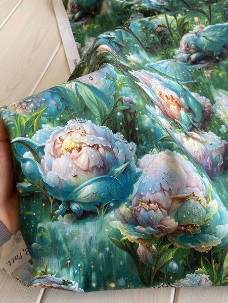 ВОЛШЕБНЫЕ ЦВЕТЫ 100% хлопок Handmade Fabrics 3