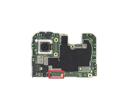 Tecno Pova 5 (LH7n) / Pova 5 Pro 5G (LH8n) - FPC коннектор дисплея (на плату)