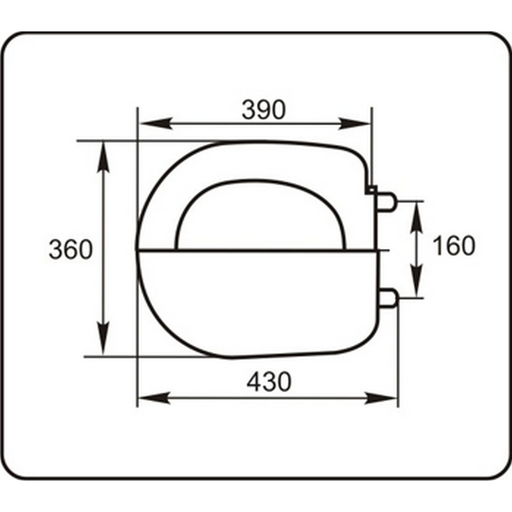 Сиденье для унитаза СУ 63.07.80С Уклад (Волга, Самарский, Кама)