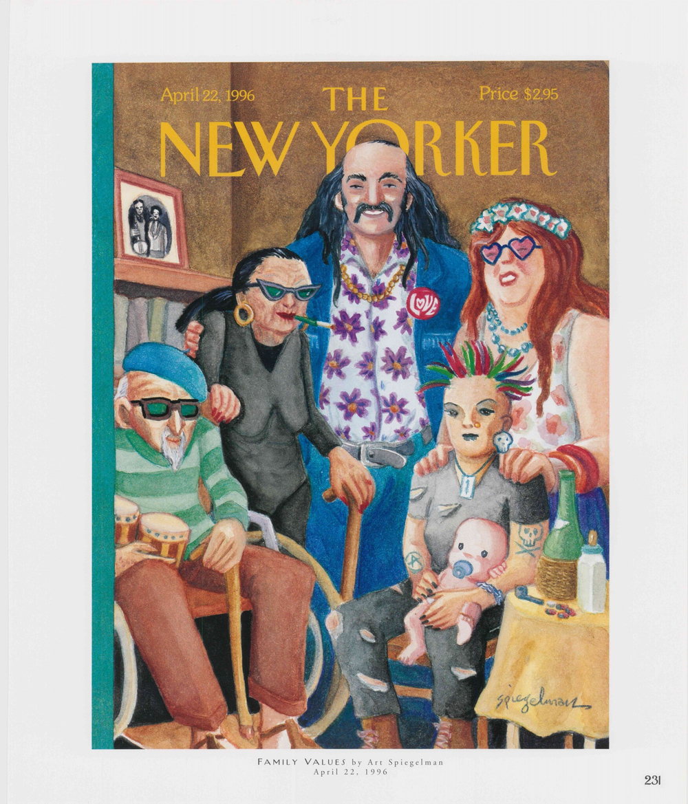 Постер журнала The New Yorker 22-04-1996, односторонний