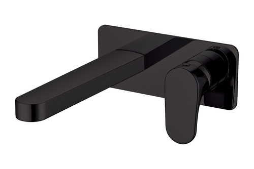 Boheme Смеситель для умывальника из стены SPECTRE черный матовый