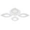 Потолочная светодиодная люстра Escada Dew 10271/4LED