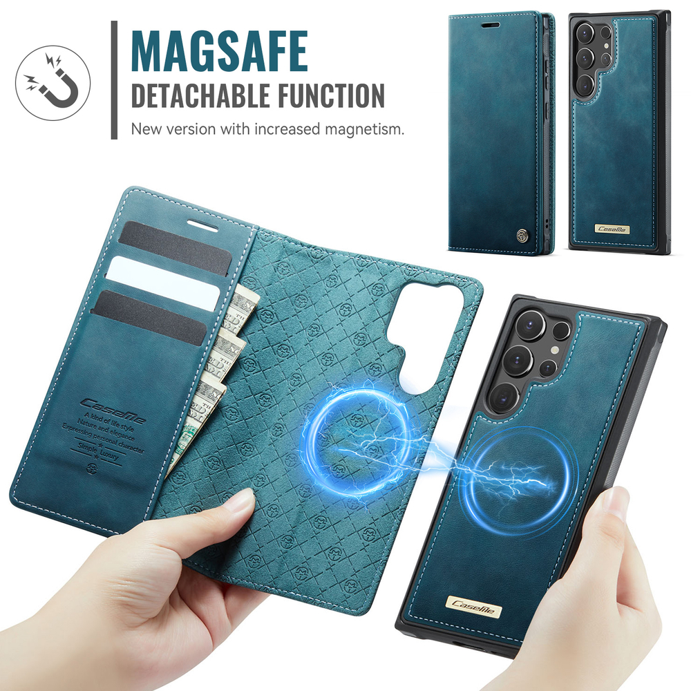Чехол-кошелек CaseMe 2 in 1 MagSafe Samsung Galaxy S25 Ultra