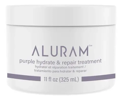 ALURAM Маска для волос нейтрализующая желтизну- Purple Hydrate & Repair Treatment, 325мл