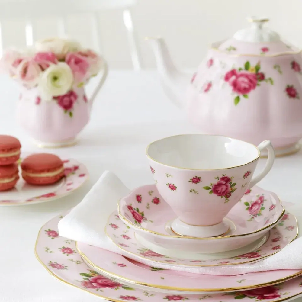 Royal Albert Чай для одного Новая страна Розовые розы