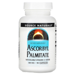 Source Naturals, аскорбил пальмитат, 90 капсул