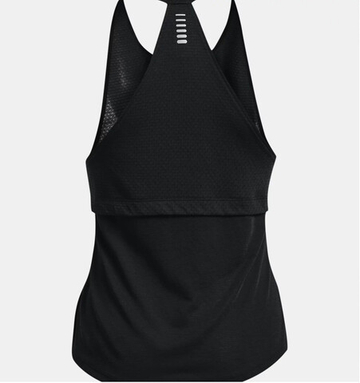 Женский топ теннисный Under Armour Women's UA Streaker Run Tank - черный