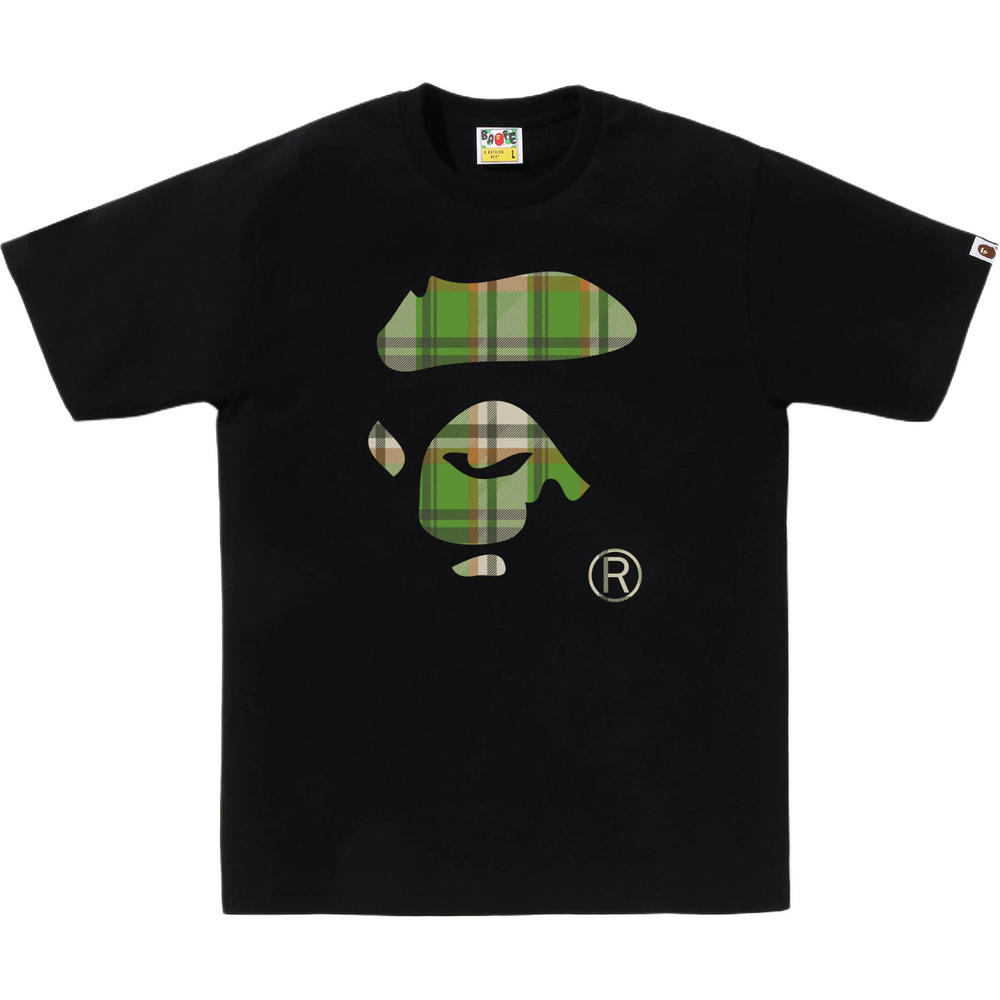 A Bathing Ape Bathing Ape Check Fw25 Футболка