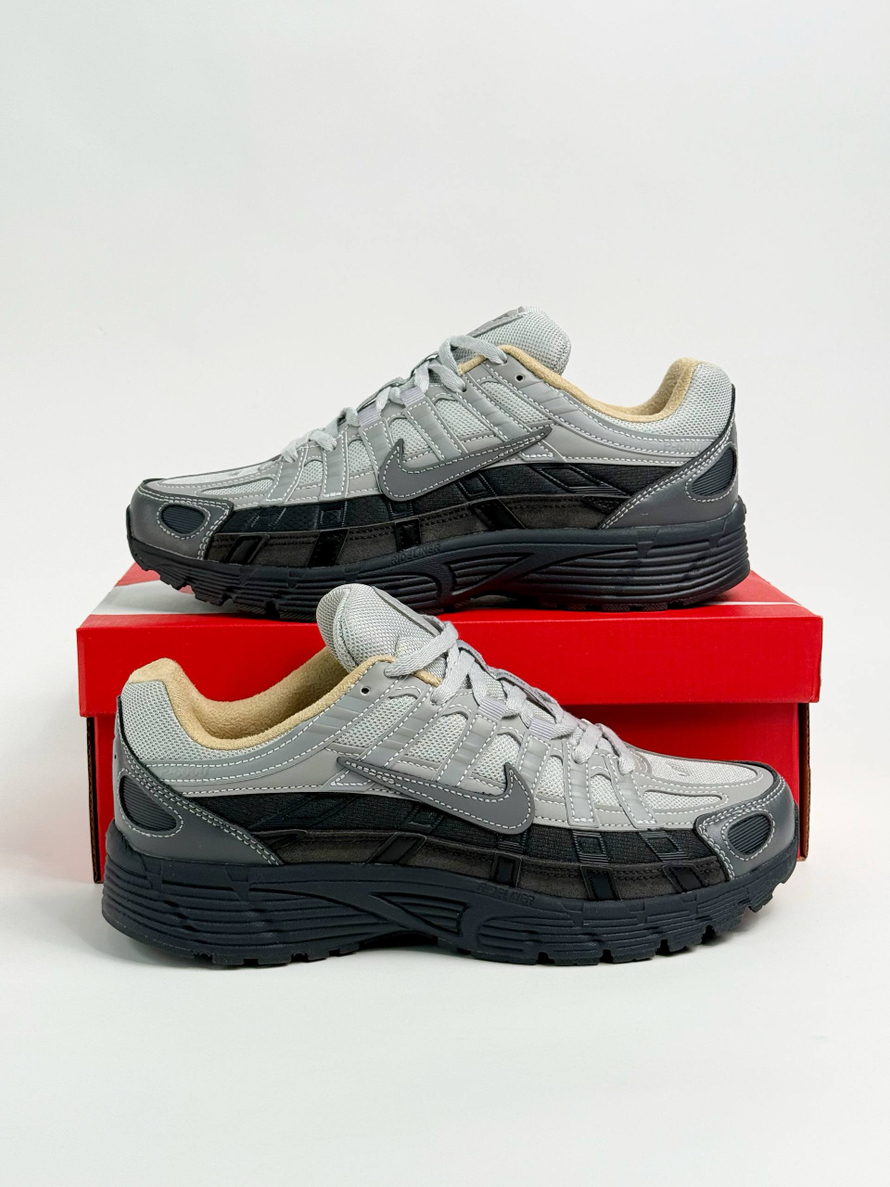Кроссовки Nike P-6000 #B132 (сер.)