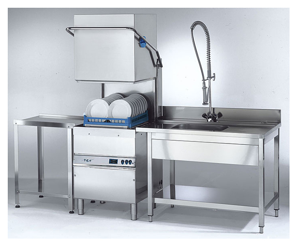 Купольная посудомоечная машина Dihr HT 11 ECO + DP + DD (помпа, дозатор)