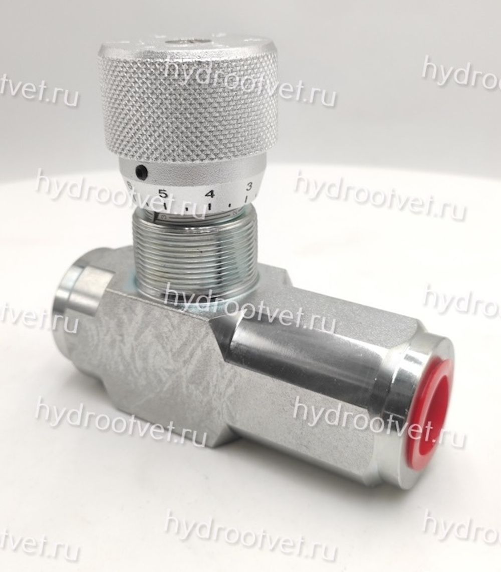 STU-G3/4-1111-1 - Дроссель трубного монтажа c рукояткой, G3/4, с обратным клапаном