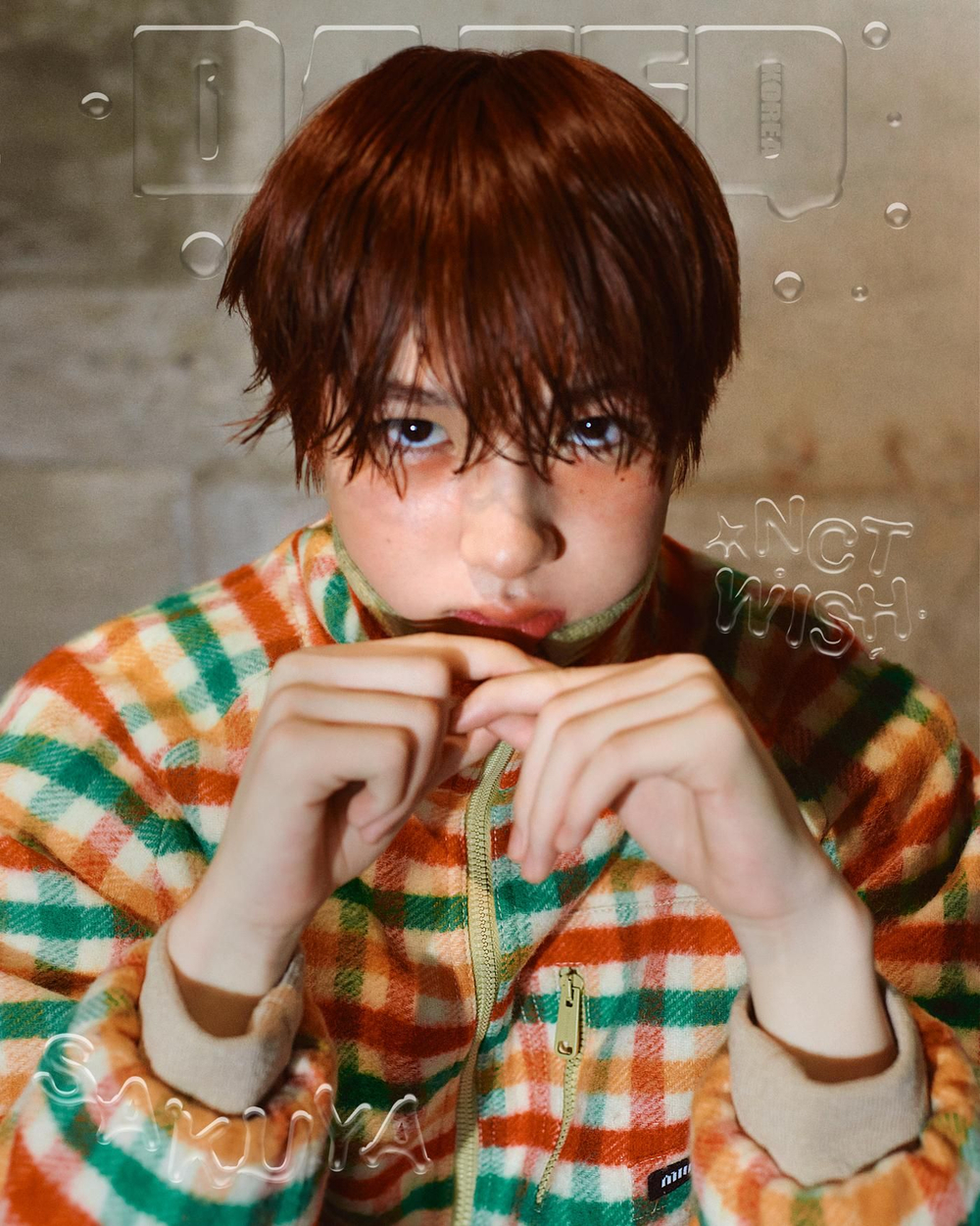 публикация DAZED - 2025.08 NCT WISH SAKUYA G Type