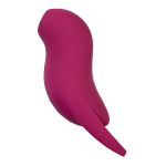 Малиновый вакуум-волновой стимулятор клитора с вибрацией 13,9см Satisfyer Pocket Pro 1