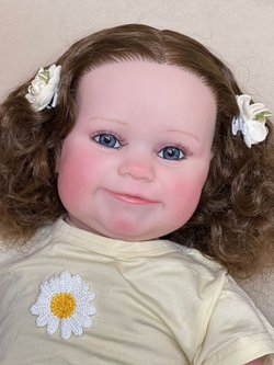 Кукла Реборн мягконабивная 60см в пакете (FA-579)