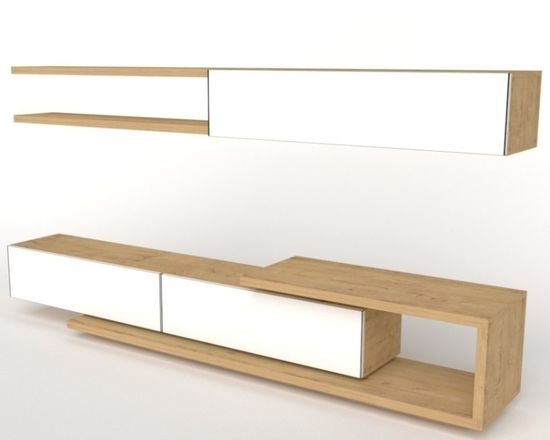 дуб сонома / белый