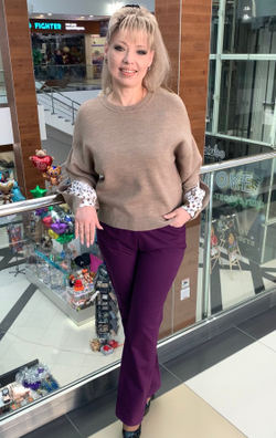 Брюки сиренево-лиловые Sportalm Австрия