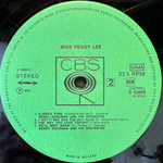 Peggy Lee - Miss Peggy Lee (Голландия 1970г.)