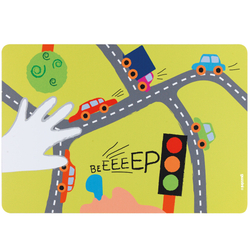 Мат сервировочный детский on the road, в ассортименте