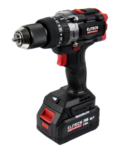 Аккумуляторный шуруповерт ELITECH HD CD 20BL2 E2201.042.02 205728