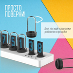 IPS Многофункциональные умные часы Marvel Tubes Mini, серебристые