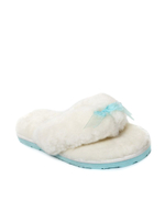 FLUFF FLIP FLOP II-white