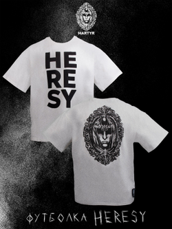 HERESY Футболка Оверсайз