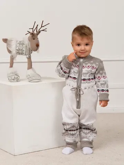 Комбинезон вязаный