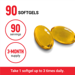 Force Factor, КЛК, 1000 мг, 90 мягких таблеток