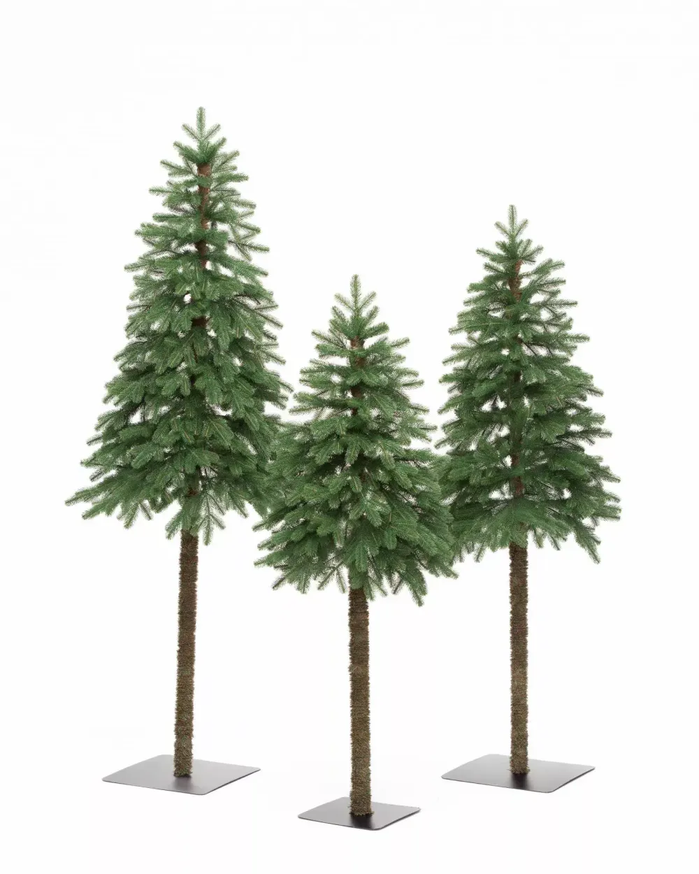 Елка на ножке-стволе "Валдайская" (Литая хвоя) от 1,5 до 2,1 м