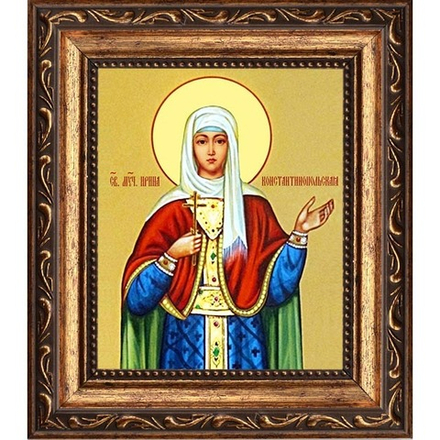 Ирина Константинопольская Святая мученица. Икона на холсте.