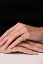 Кольцо Cross gold